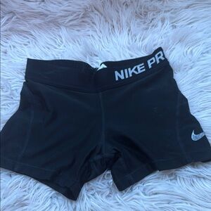 Nike Women's Black Pro Shorts